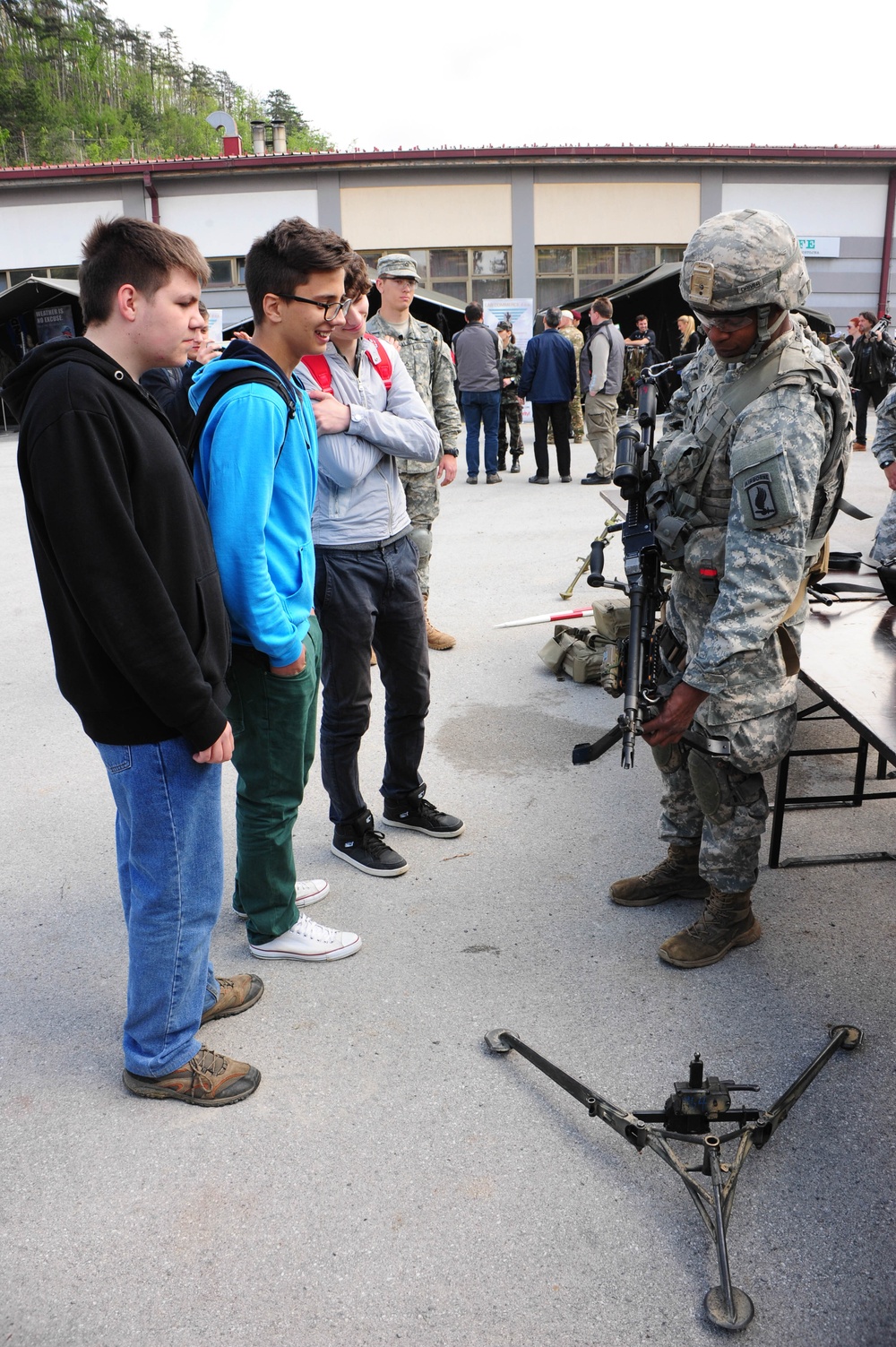 Exercise Rock Proof, Slovenia