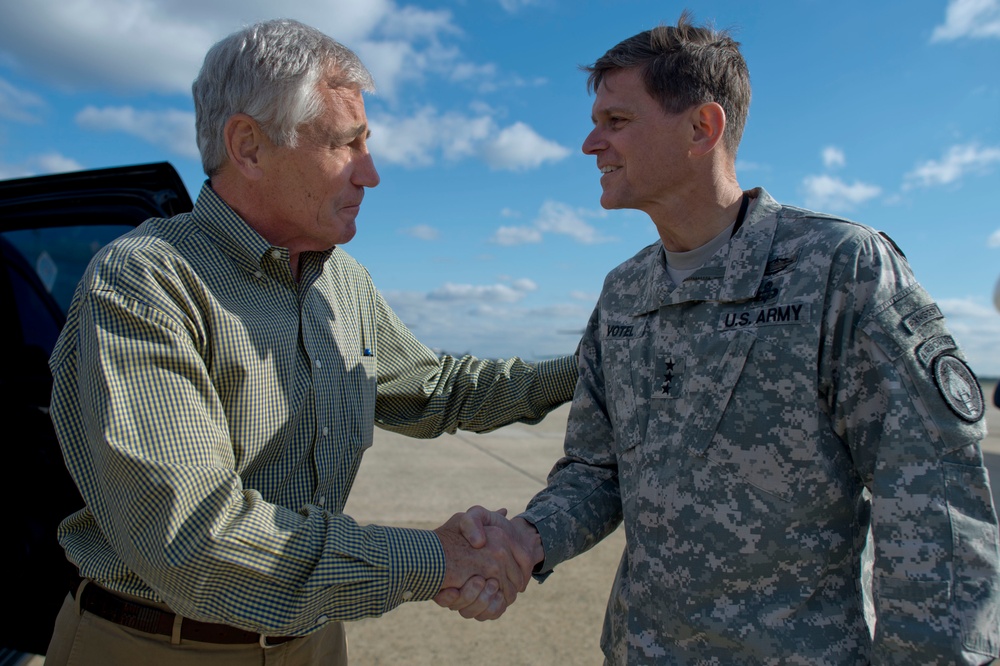 Secretary of Defense visits Fort Bragg