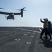 Deck landing qualifications aboard USS Gunston Hall