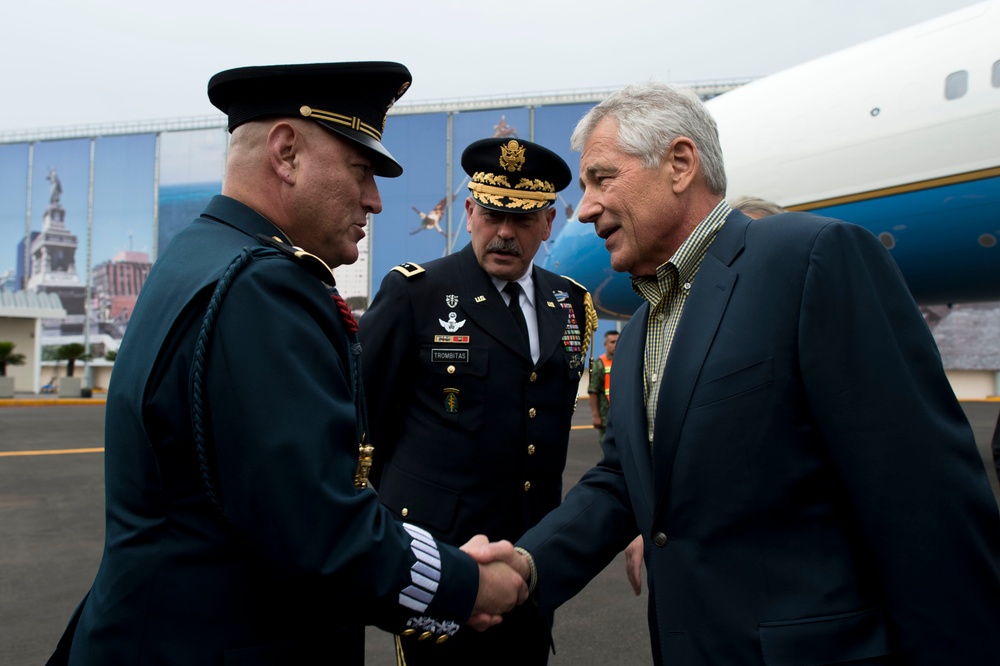 Hagel in Central America