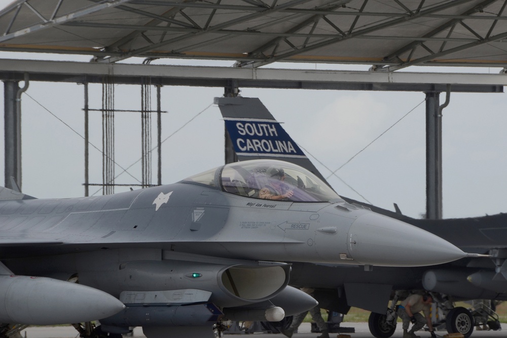 Swamp Fox pilots return from AEF deployment