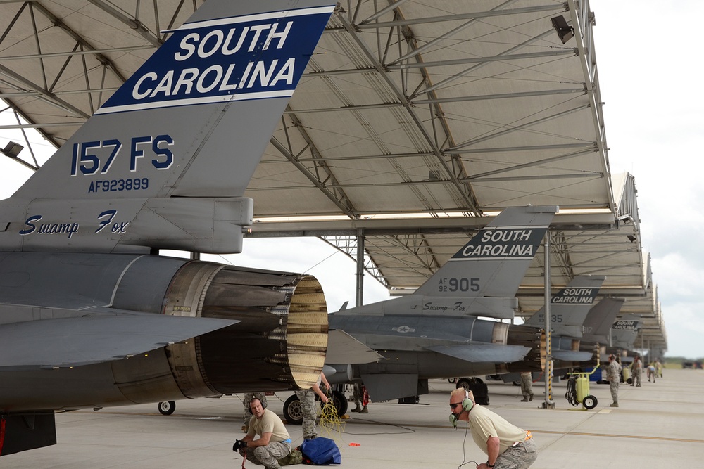 Swamp Fox pilots return from AEF deployment