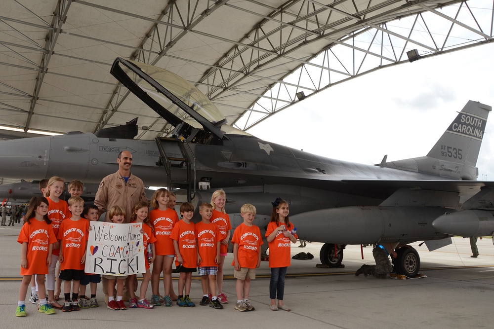 Swamp Fox pilots return from AEF deployment