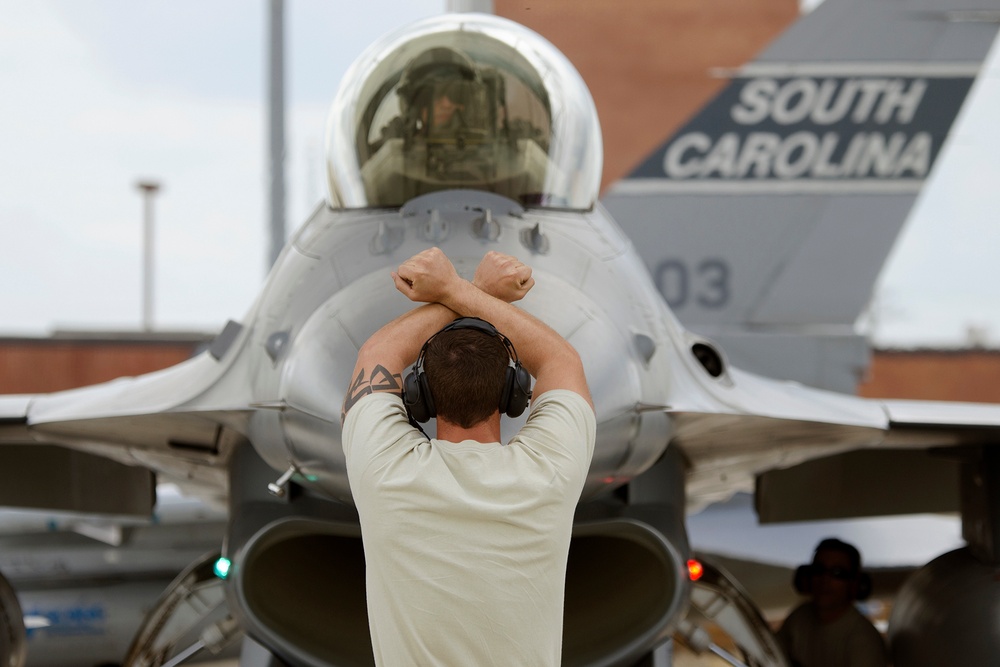 Swamp Fox pilots return from AEF deployment