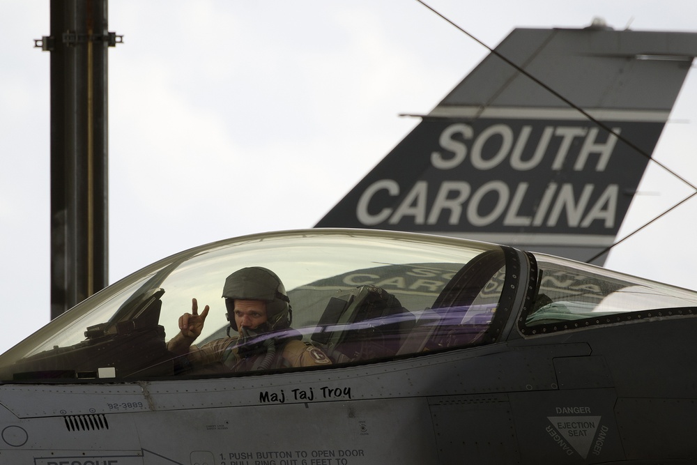 Swamp Fox pilots return from AEF deployment