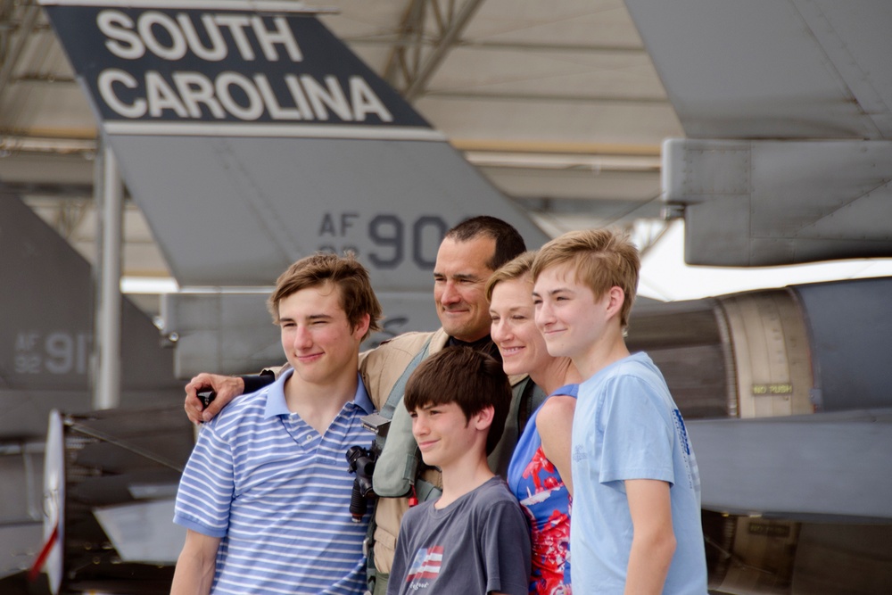 Swamp Fox pilots return from AEF deployment