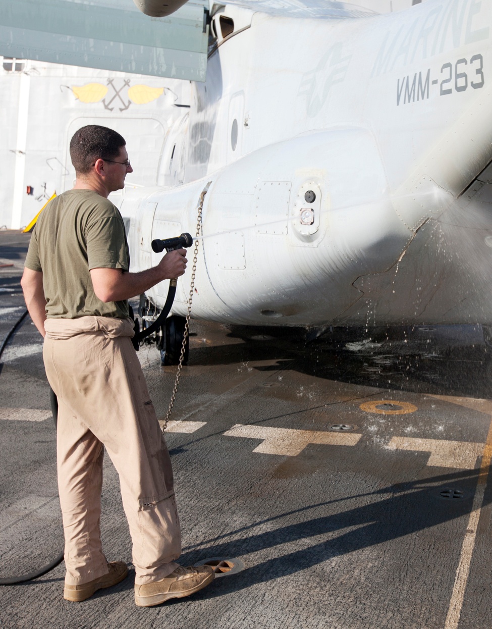 VMM-263 maintains excellence aboard Mesa Verde