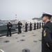 USS Denver pulls into port