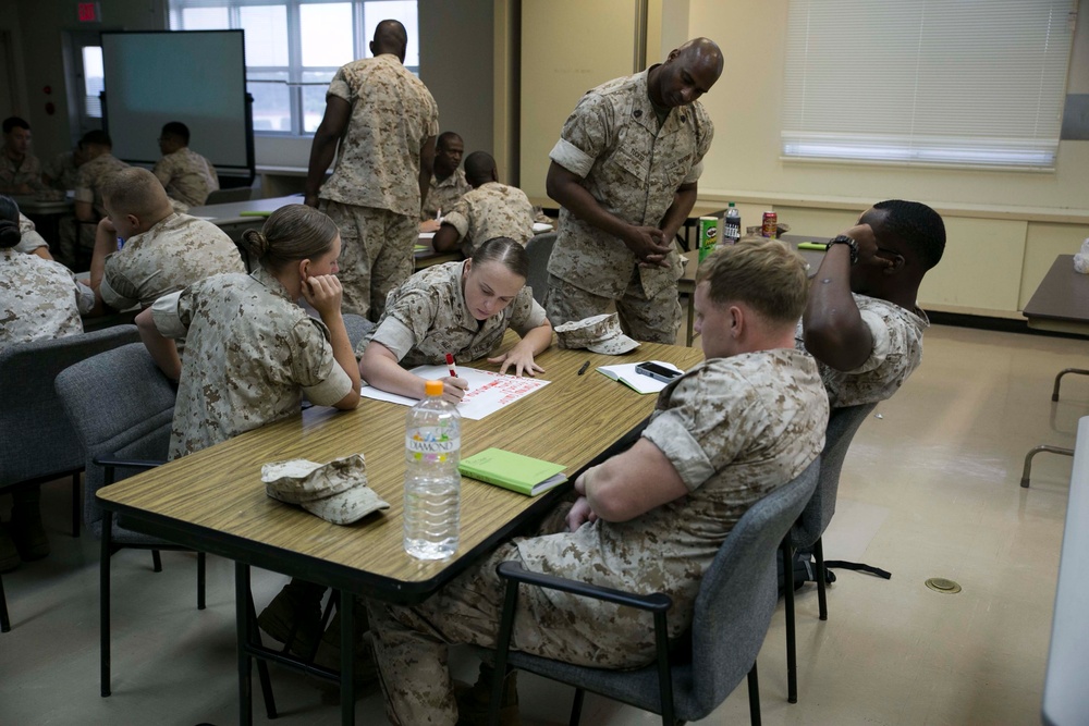 Lance Corporal Seminar shapes future leaders of the Marine Corps