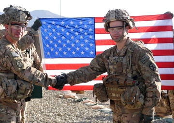 Spartan Soldiers are with the D-30 Artillery Training Team, 4th Battalion, 25th Field Artillery Regiment, 3rd Brigade Combat Team, 10th Mountain Division.