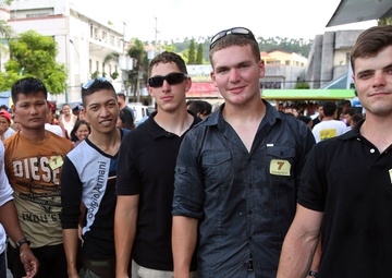 Community, AFP, US come together for competition