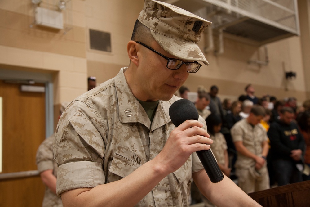 MCT Bn. Kilo Co. Graduation