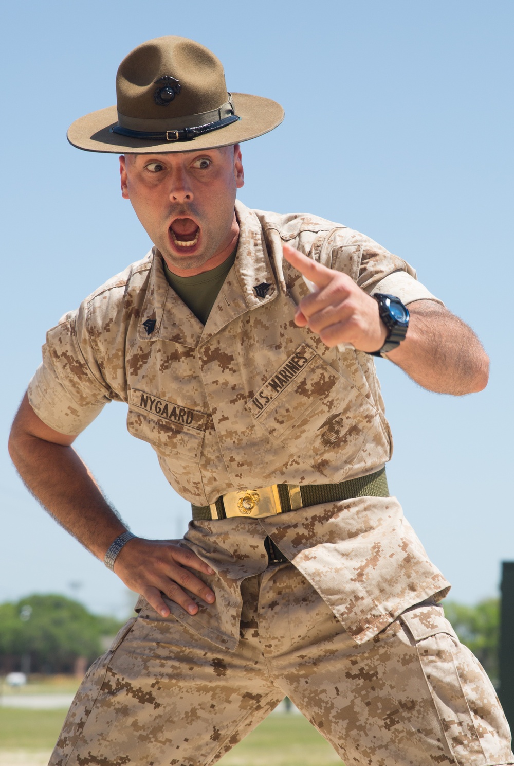 Cape Coral, Fla., native a Marine Corps drill instructor on Parris Island