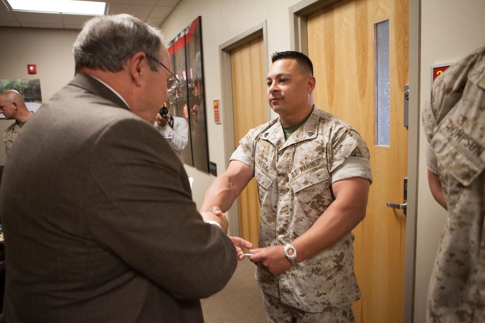 Coin Presentation Ceremony