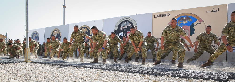 Tonga Flag Lowering Ceremony, Leaving Afghanistan