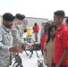 Maintenance Soldiers give Emanuel County Institute AJROTC cadets a look at Soldier life