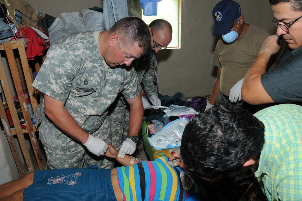 Joint Task Force-Bravo’s Medical Element provides care to nearly 1,000 in Honduran village
