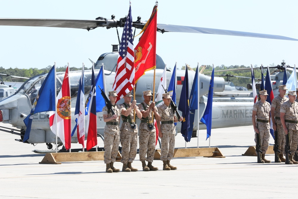HMLA-167 sergeant major retires