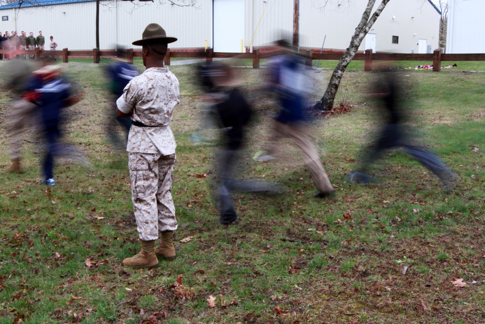 Officer candidate’s school prep weekend