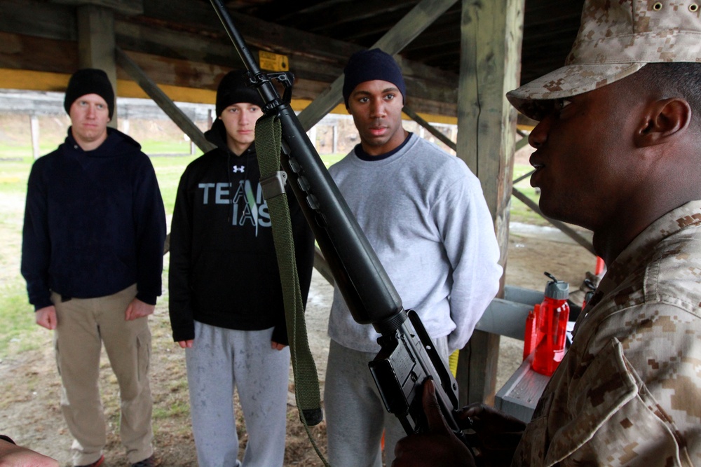 Officer candidate’s school prep weekend