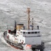 Coast Guard Cutter Biscayne Bay breaks ice in the St. Marys River