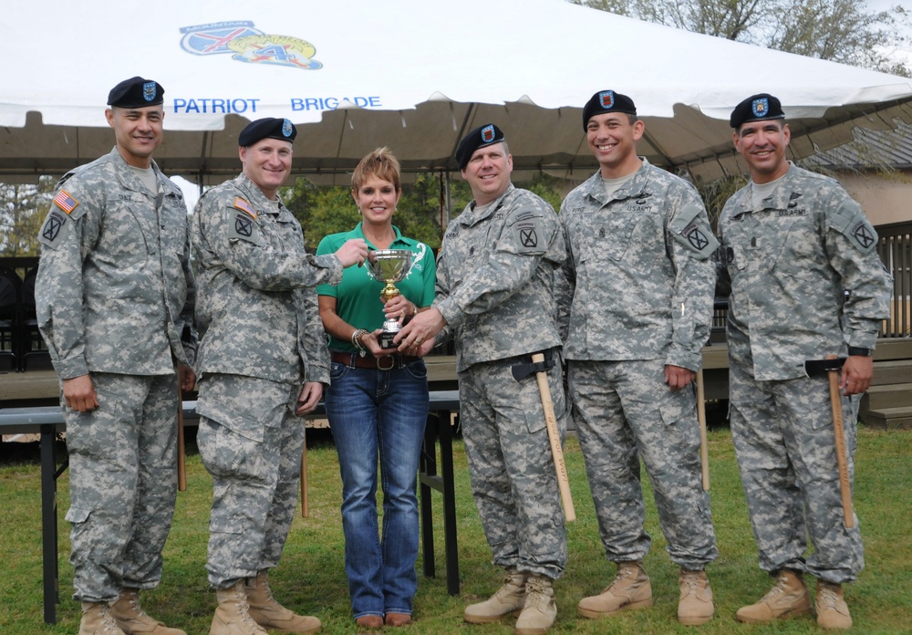 Patriot Day trophy presentation