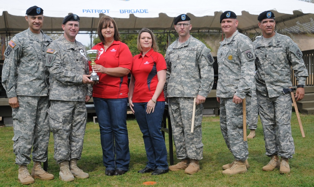 Patriot Day trophy presentation
