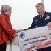 Coast Guard accepts donation for community center