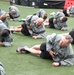 Eighth Army senior leaders participate in PT with Team 19