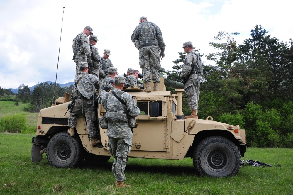 Exercise Rock Proof, Slovenia