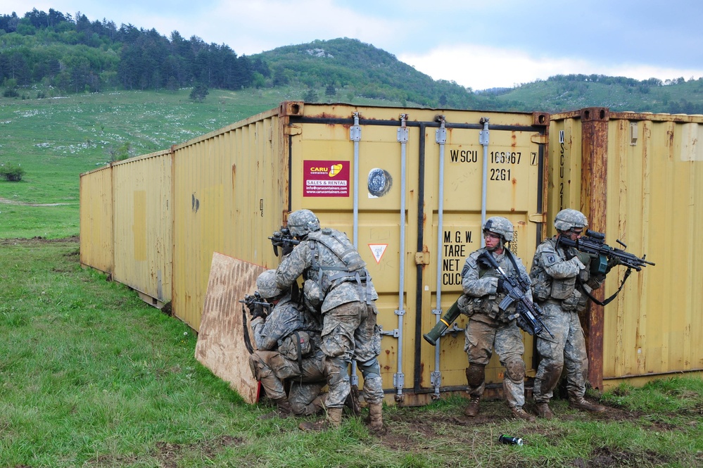 Exercise Rock Proof, Slovenia