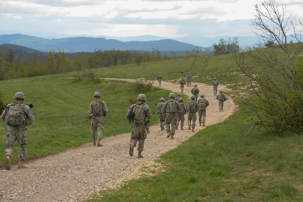 Exercise Rock Proof, Slovenia