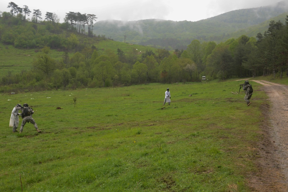 Exercise Rock Proof, Slovenia
