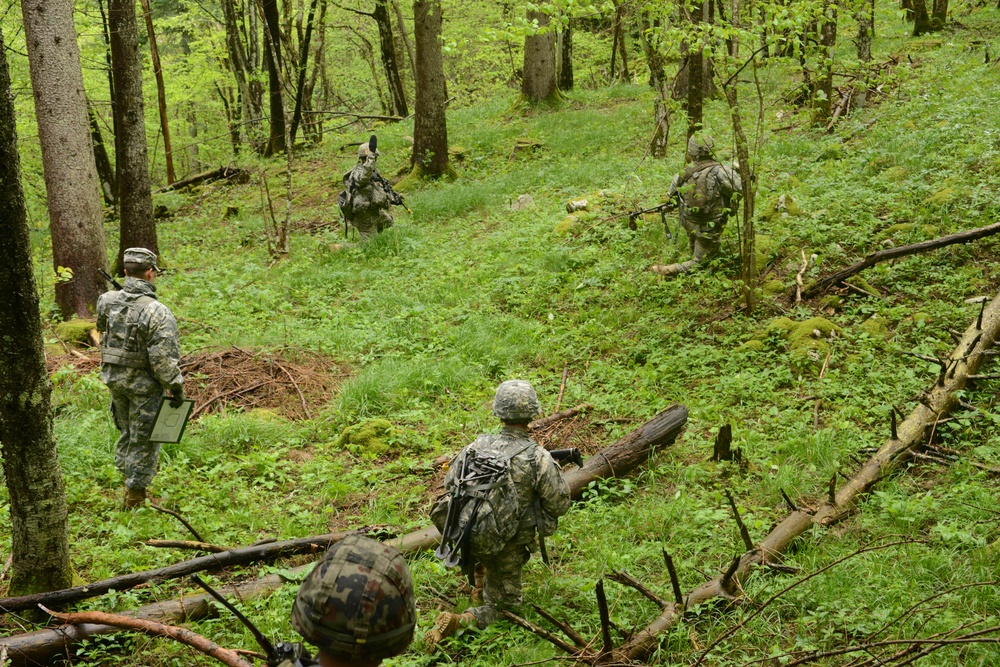 Exercise Rock Proof, Slovenia