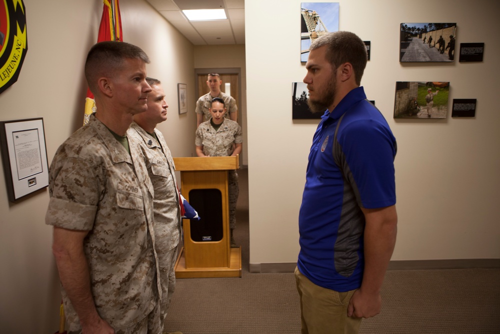 Sgt. Chad M. Dirks Retirement Ceremony
