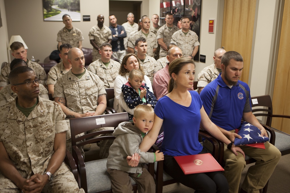 Sgt. Chad M. Dirks Retirement Ceremony