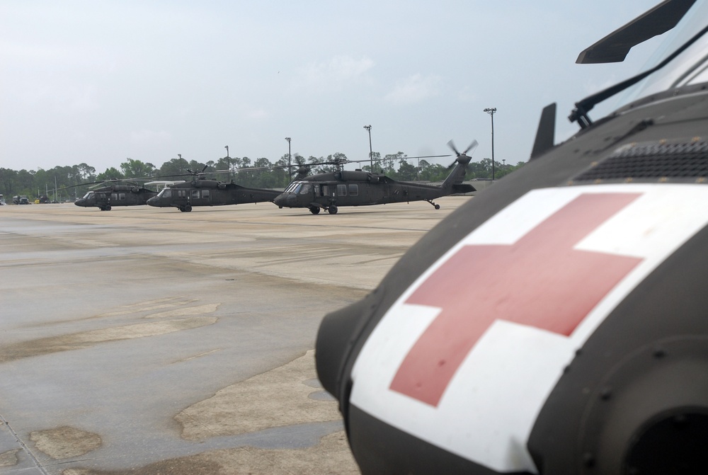 185th Aviation Regiment assists with disaster relief