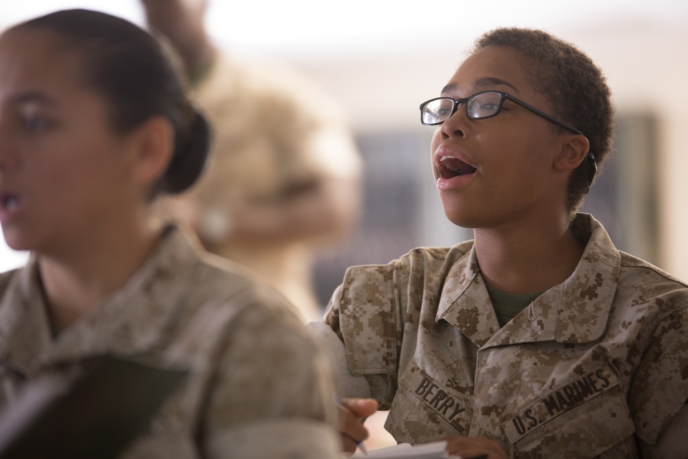 Detroit native training at Parris Island to become U.S. Marine