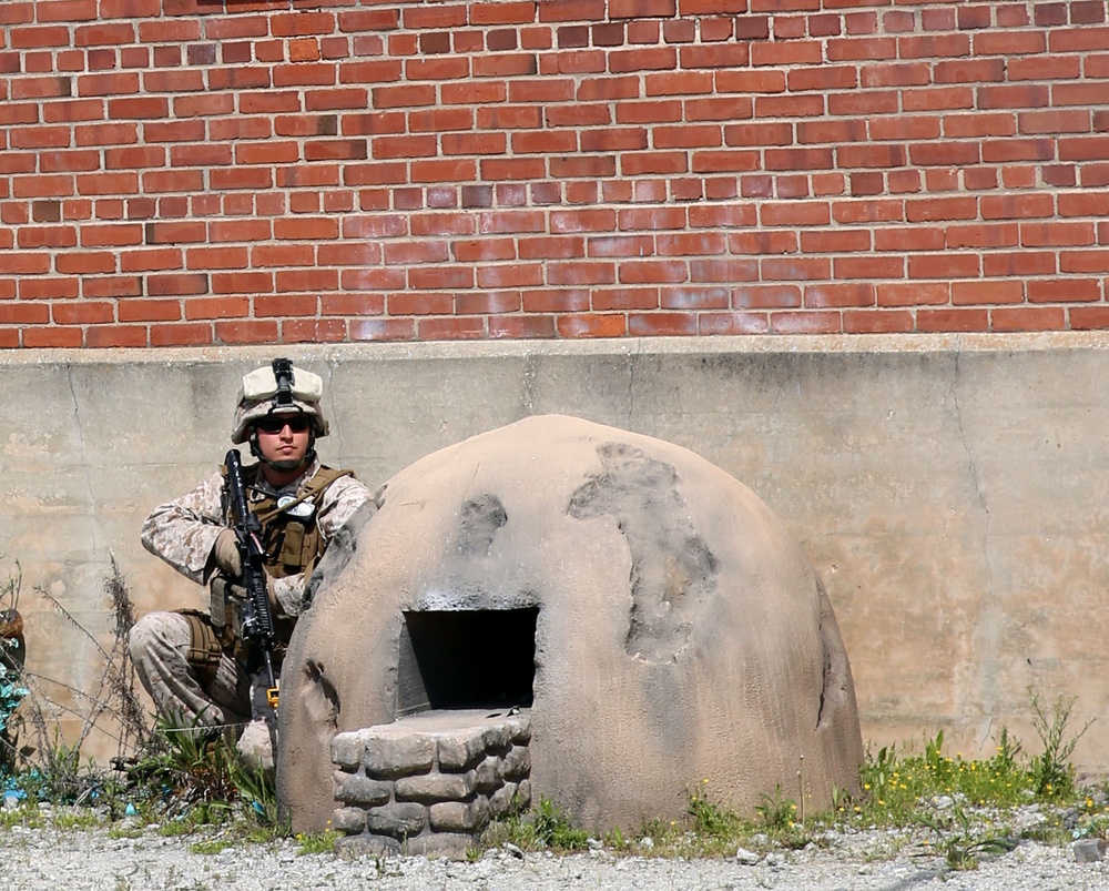 Afghan National Police Advisory Team Conducts Exercise