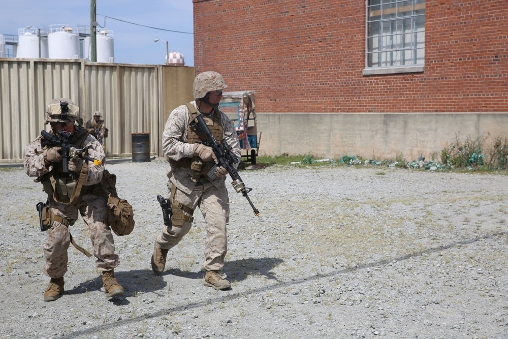 Afghan National Police Advisory Team Conducts Exercise