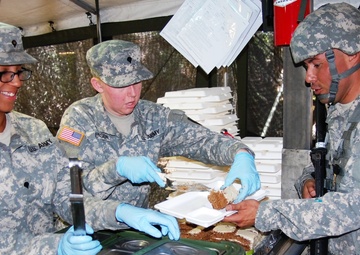 Col. Magaddino 311th ESC COS supports Connelly Competition