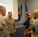 Haynie takes command