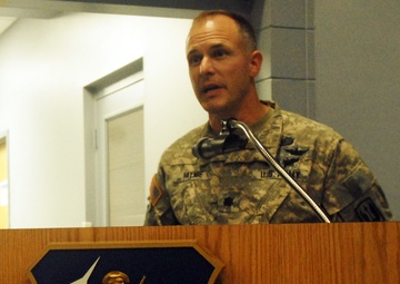 Haynie takes command