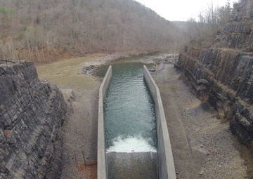 Seabee Divers complete inspection of Gathright Dam for US Army Corps of Engineers