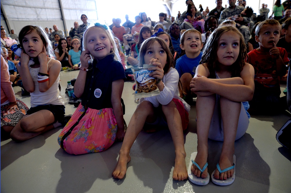 Creech children attend military Take Our Daughters and Sons to Work Day