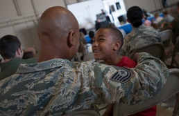 Creech children attend military Take Our Daughters and Sons to Work Day