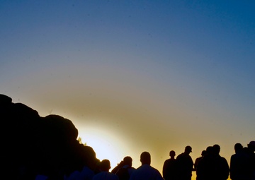 Soldiers walk for Christ