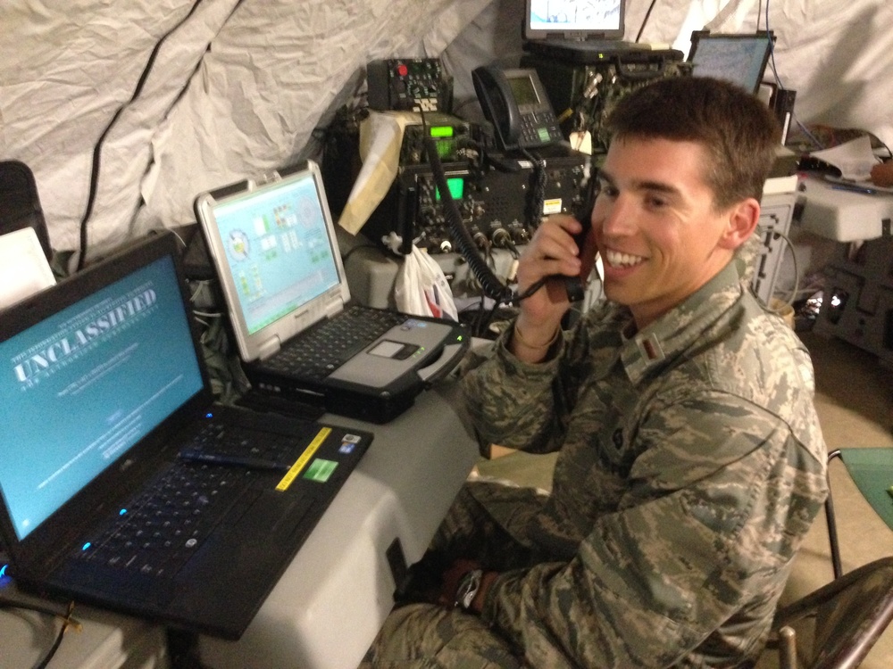 Staff weather officer provides critical weather information during Beyond the Horizon Guatemala 2014