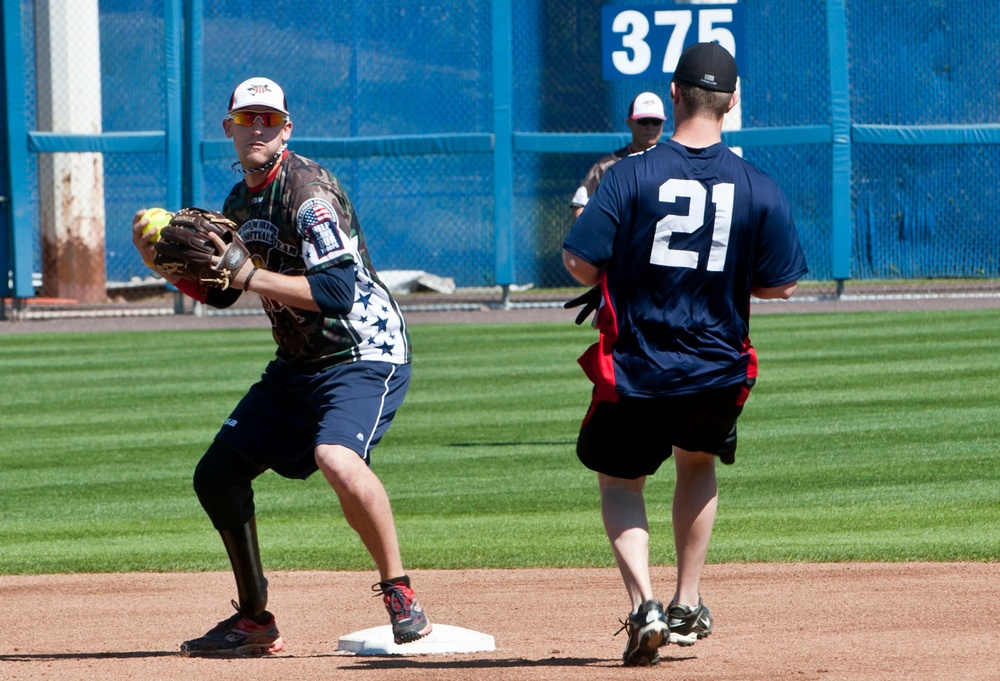 From battlefield to ballfield: Wounded Warriors take mound at Harbor Park