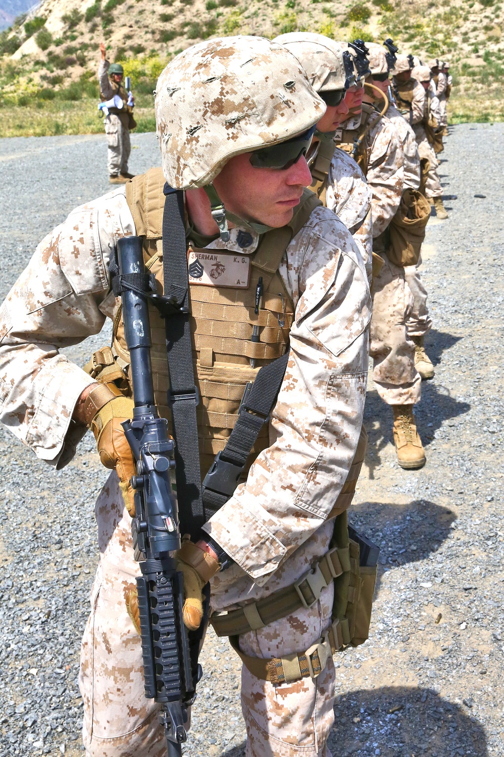 Combat Engineers refresh skills at Table III shoot